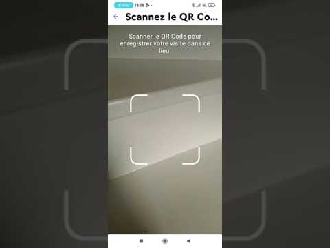 Comment scanner un QR CODE lieu sur TousAntiCovid