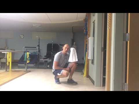 Towel Hamstring Curls