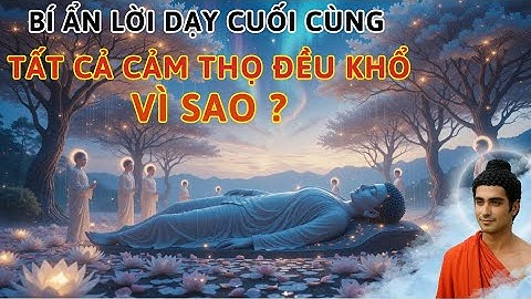 BÍ ẨN 4 LỜI DẠY CUỐI CÙNG CỦA ĐỨC PHẬT TRƯỚC KHI NHẬP NIẾT BÀN - HIỂU ĐƯỢC SẼ GIẢI THOÁT KHỔ ĐAU