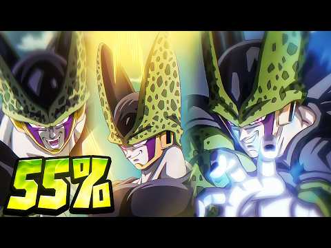 ABSOLUTELY BUSTED w JUST ONE COPY!! LR TEQ Perfect Cell 55% First Look | Dragon Ball Z Dokkan Battle