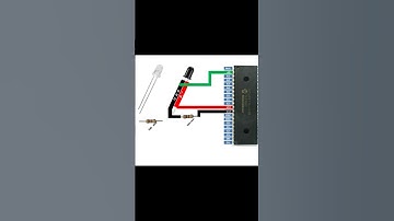 Connecting TX and RX LEDs with PIC16F877A for obstacle detection. #diy #coding #circuit #project