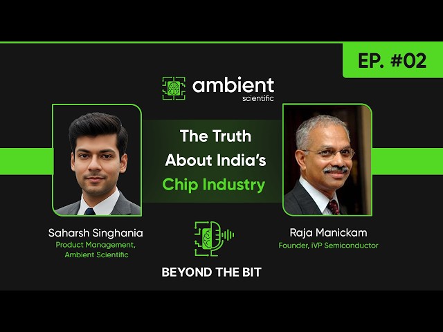 The Truth About India’s Chip Industry | Raja Manickam on Semiconductors, OSAT & India’s Future