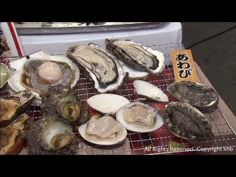 夏の海鮮バーベキューを提案するイベント　仙台市中央卸売市場