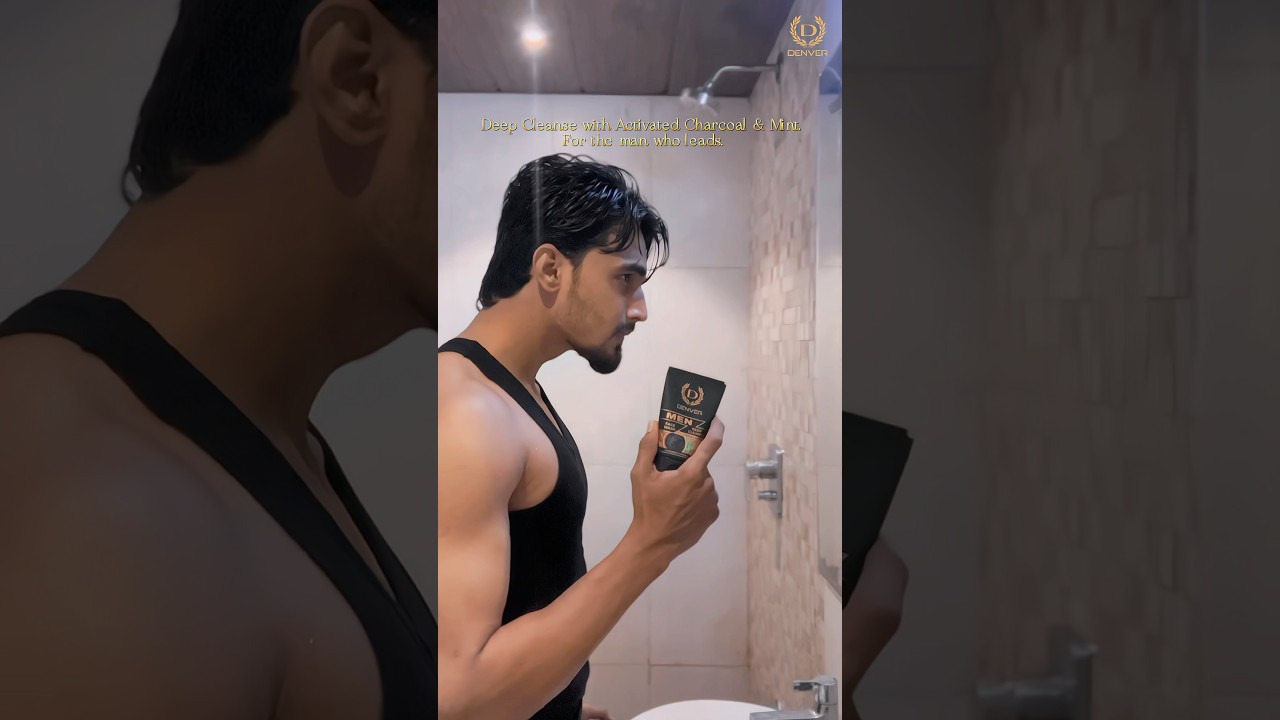 Gentlemen, your skin deserves more than just a splash of water-Denver Face wash. 