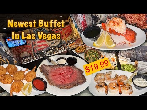 We Tried The New $19.99 Prime Rib Buffet At The Downtown Grand Las Vegas!