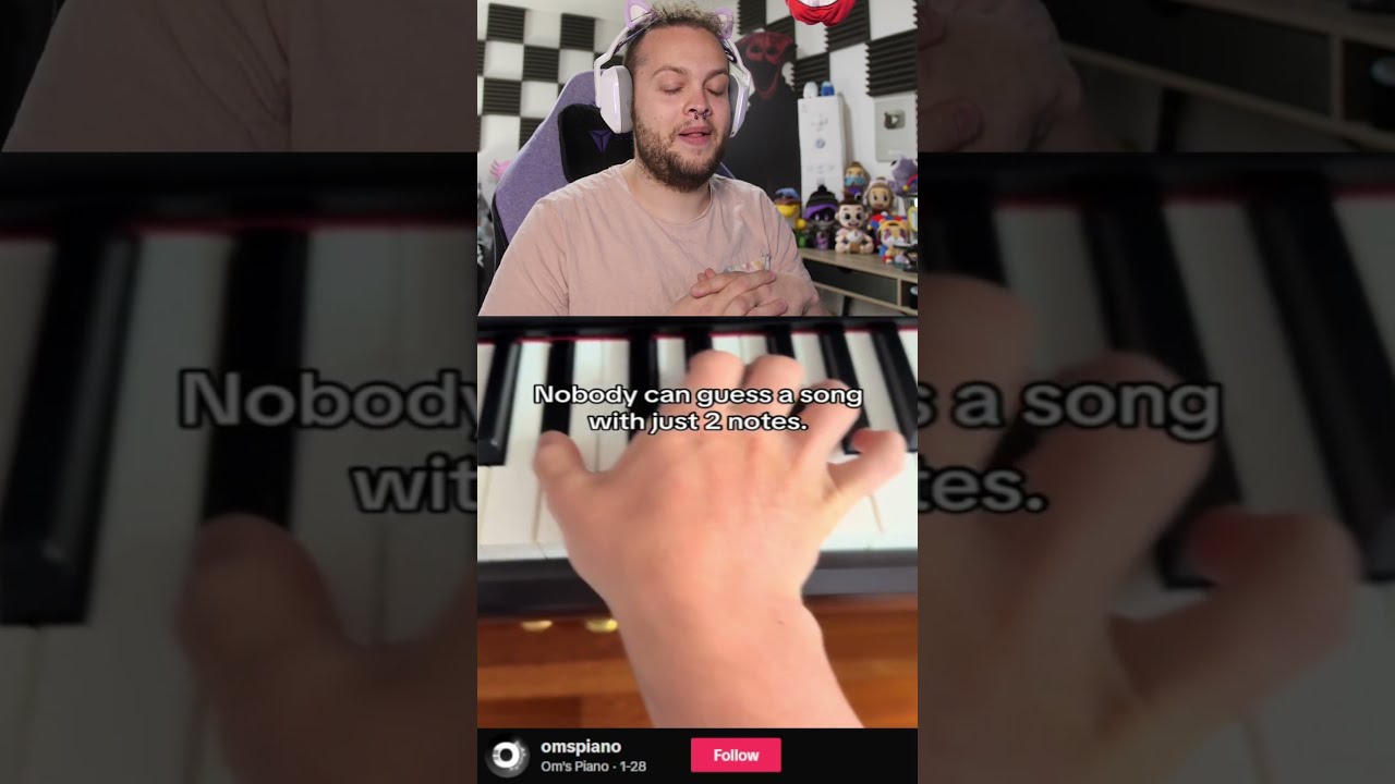 Can You Guess This Song In 2 Notes 