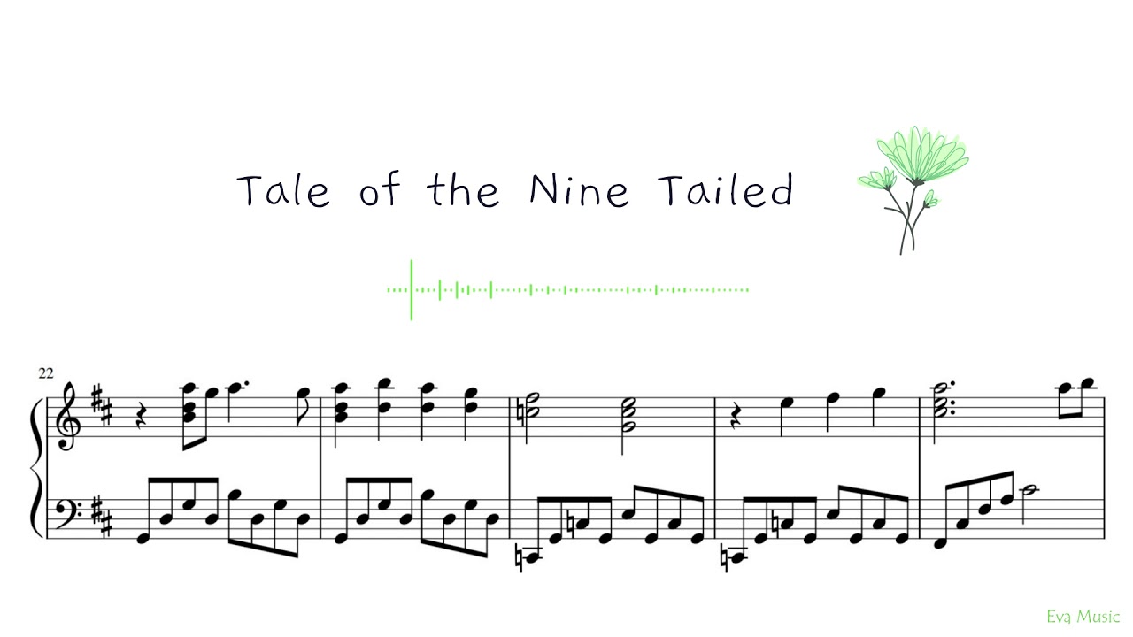 在 YouTube 上观看 Moonchild Ballad (score version) piano cover/sheet | Tale of the Nine Tailed 구미호뎐 Bgm/ Ost part 4