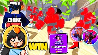 Chike NHỜ WONR CHỌN ĐỘI HÌNH UNIT ĐỂ SPEEDRUN NIGHTMARE ? | TOILET TOWER DEFENSE