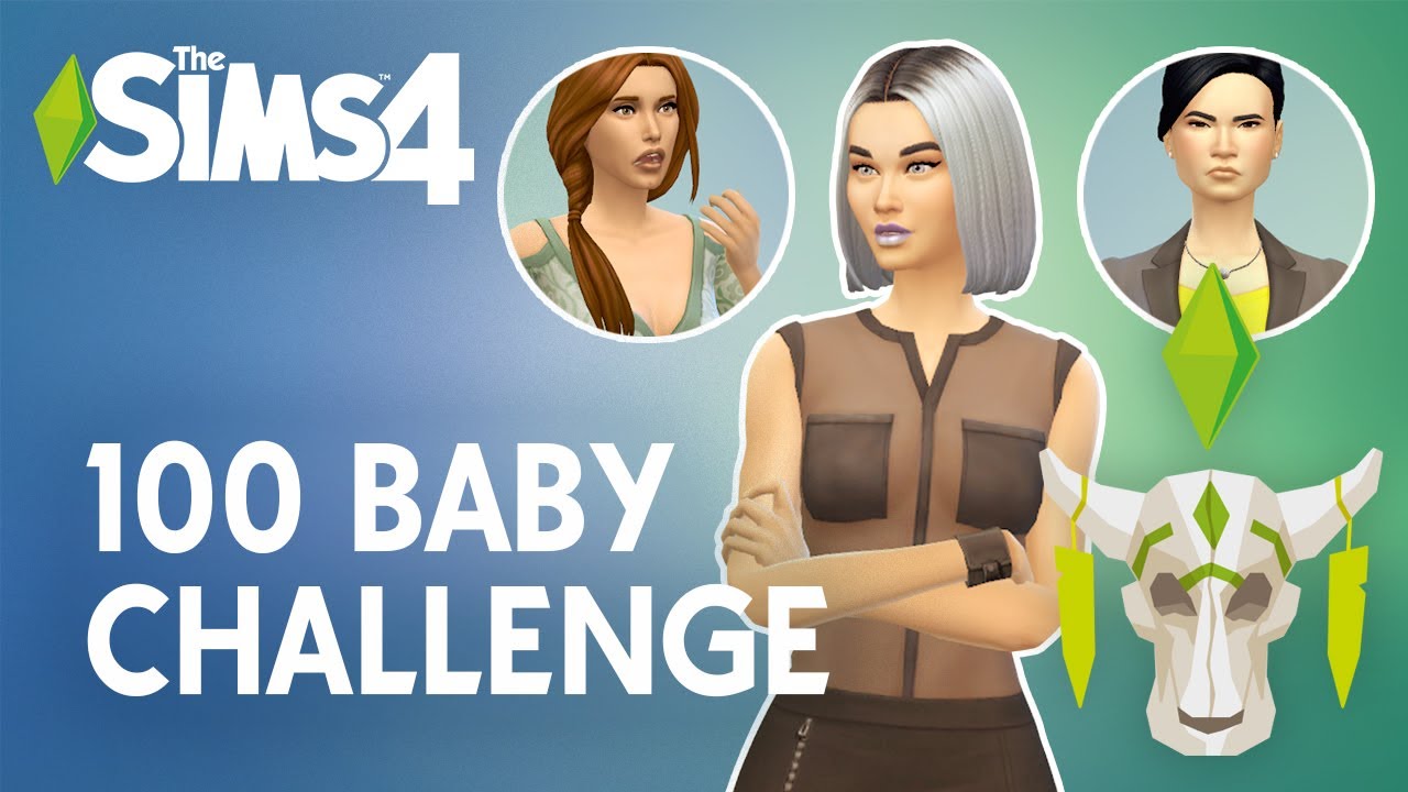 2 Creating my Sim & her HATERS | SIMS 4 | 100 Baby Challenge - YouTube