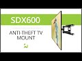 The best security tv wall mount for your screen  kanto sdx600