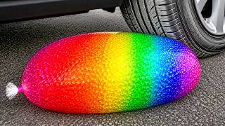 MENTOS COCA COLA BALLOON VS CAR, Coca Cola Zero, PowerAde, Fanta, Sprite, Fruko and Mentos Diff