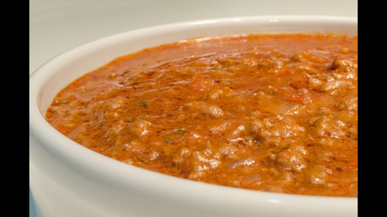 Como hacer Salsa Bolognesa Receta de Salsa Boloñesa YouTube