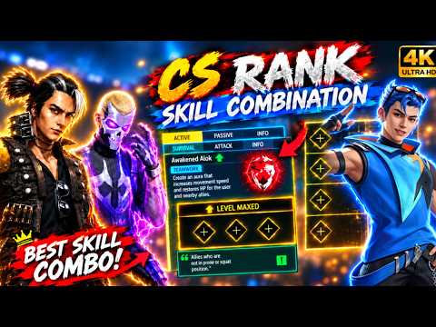 9 October 2026 🔥 HIGH DAMAGE SKILL COMBINATION | Best Character Skill for BR rank