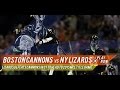 Boston Cannons vs NY Lizards | 2015 MLL Semi Finals