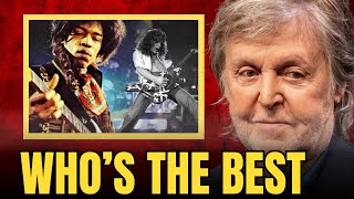 Famous Jimi Hendrix VS Eddie Van Halen, Who Was Better? McCartney’s SHOCKING Answer Profile