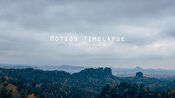 Gimbal Motion Timelapse | Feiyu Tech AK2000