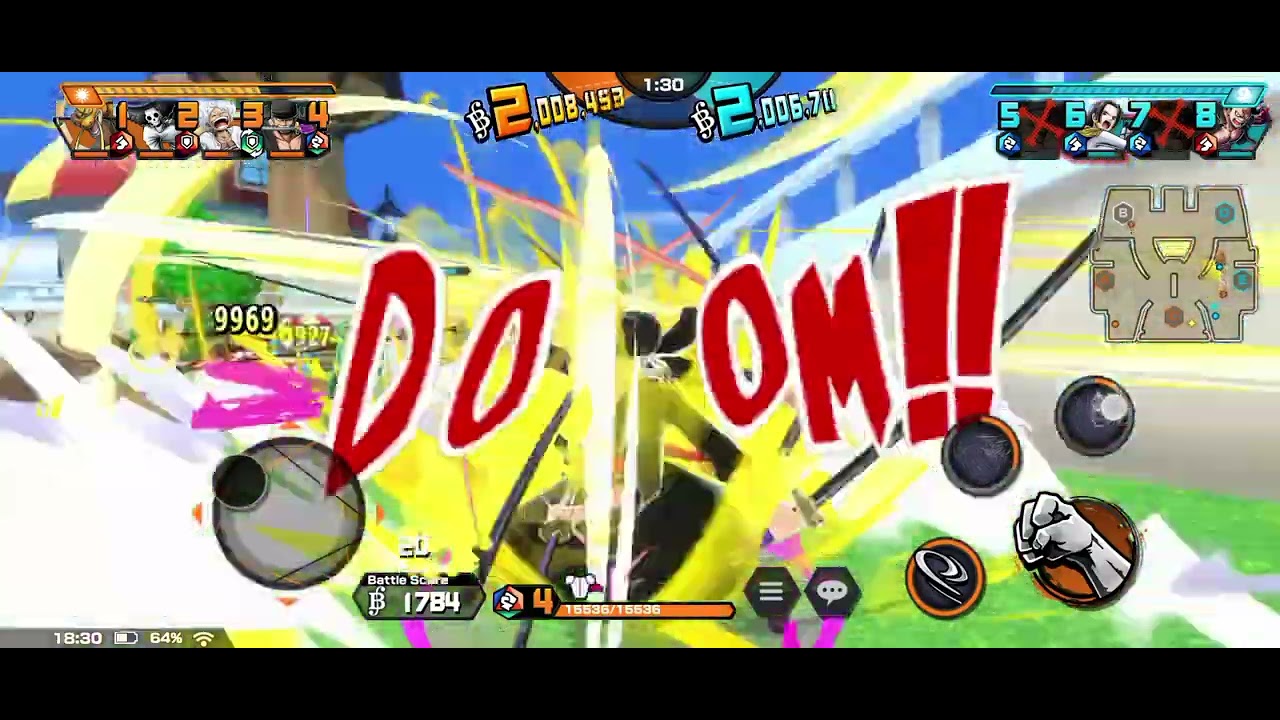 one piece bounty rush how to deal with fearsome foe I triedy best 😞 