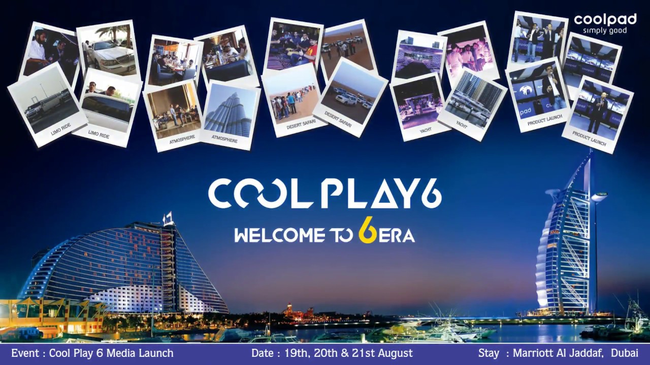 Coolpad Cool Play 6 Dubai Launch Event