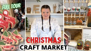 Selling at a CHRISTMAS CRAFT MARKET + FULL CRAFT SHOW TOUR 2021