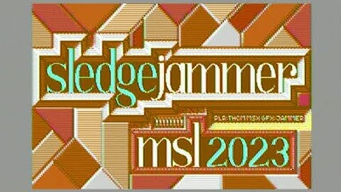 C64 - Music - Sledgejammer by MultiStyle Labs (2023) With Armsid 8580 2.16