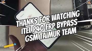 Itel P40 (P662L) Frp Bypass Android 12 New Method Without Pc-Itel P40 Google Account Bypass Without