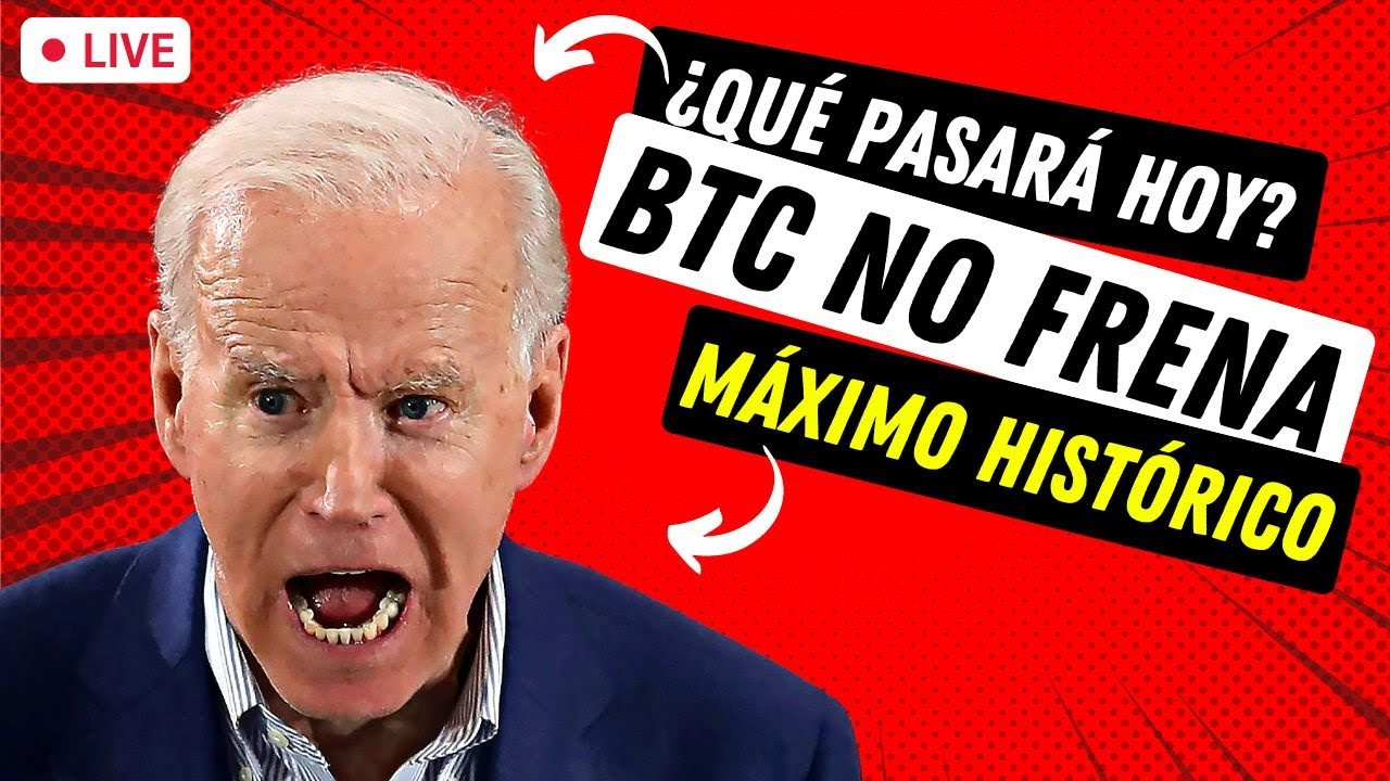 🔴 EN VIVO: BITCOIN EN MÁXIMO HISTÓRICO ➤ Análisis de Criptomonedas y  Trading en Directo