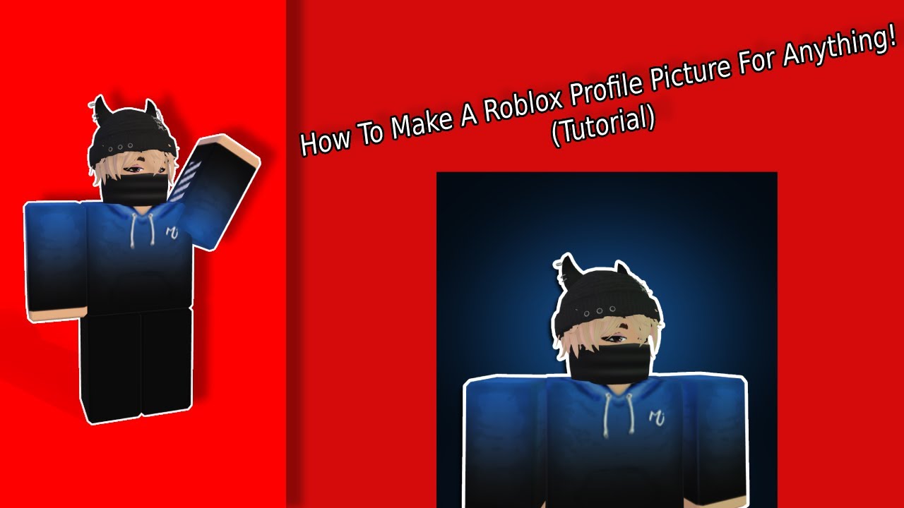 How To Make A Roblox Profile Picture - YouTube