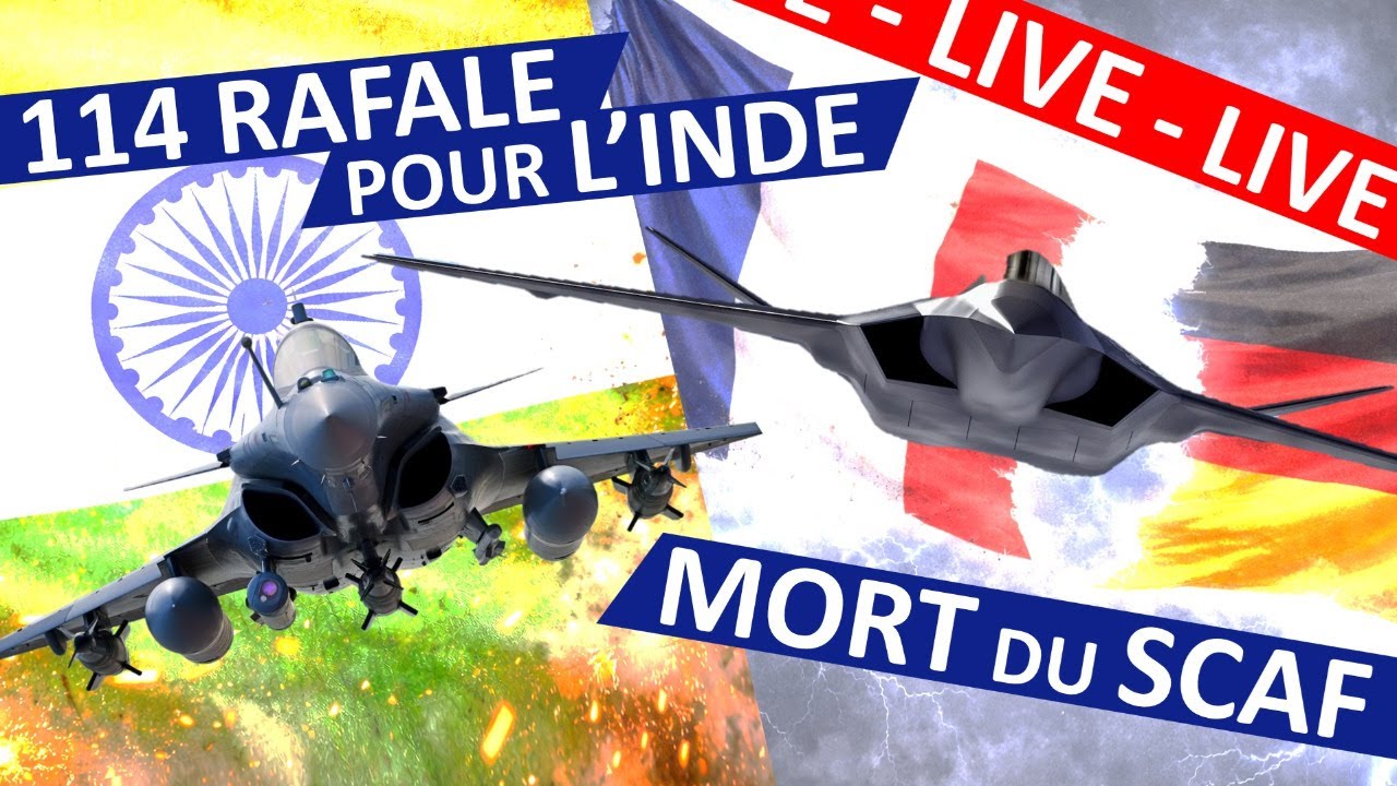 🔥114 RAFALE POUR L'INDE💪... mais LE SCAF EST-IL MORT ? 🇫🇷 🇮🇳 🇩🇪