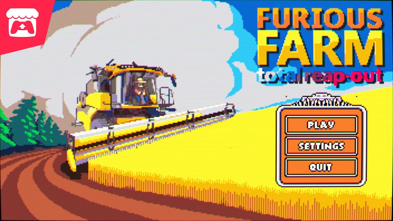 Furious Farm Total ReapOut 🌾 CombineHarvester Racing on Furious