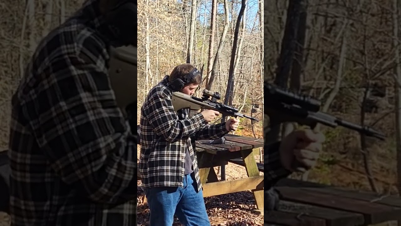 steyr aug A3M1 half-mag dump