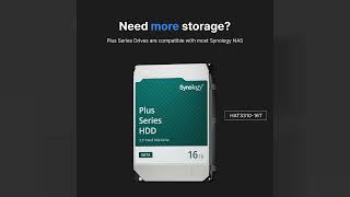 Overview: Synology HAT3310 16TB Plus Series SATA HDD 3.5" (HAT3310-16T)