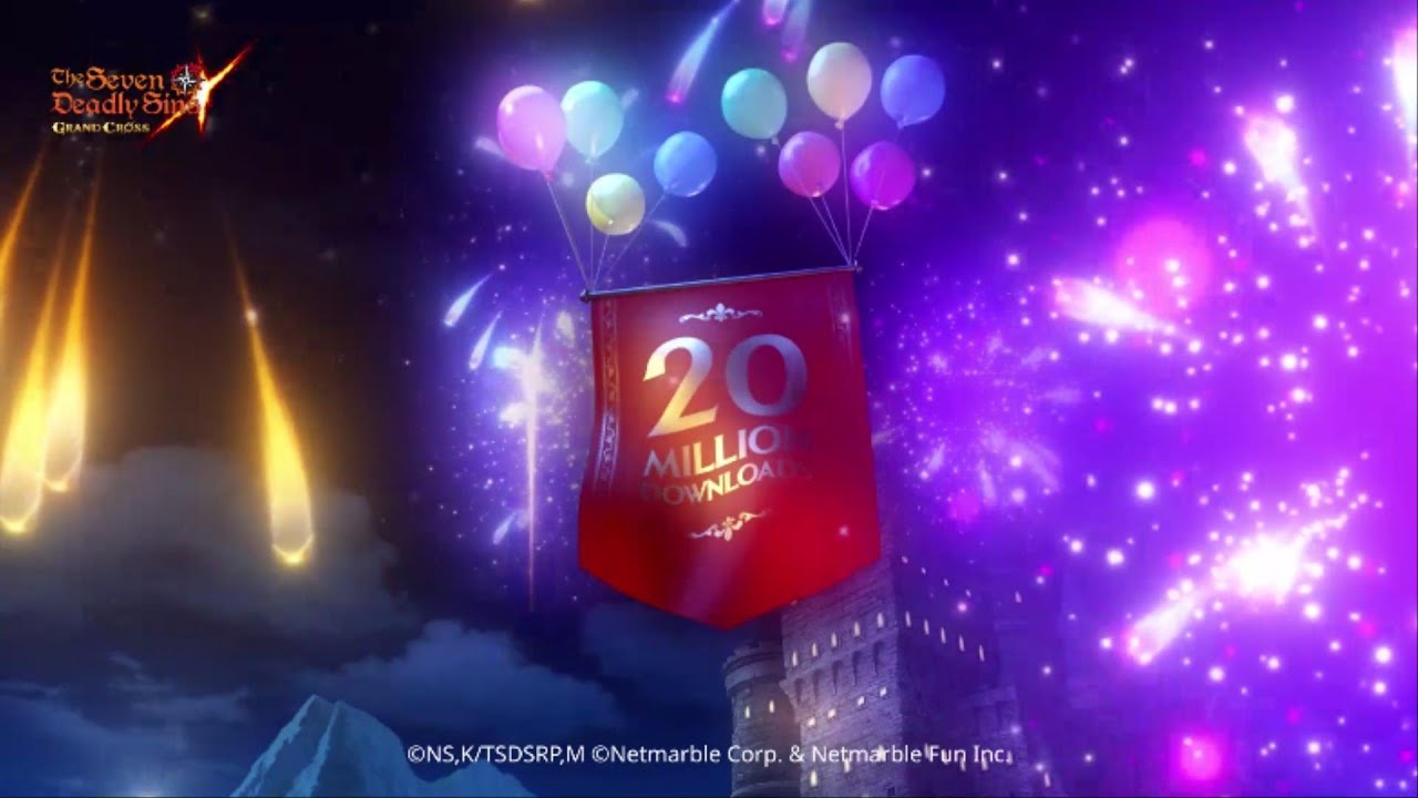 [7DS] 20M Download Celebration Video
