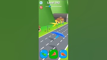 Shape-shifting 🏞️ Short Section Video 392🍀🌺 #shorts #3dgame #gameplay #gaming #mobilegame #tren