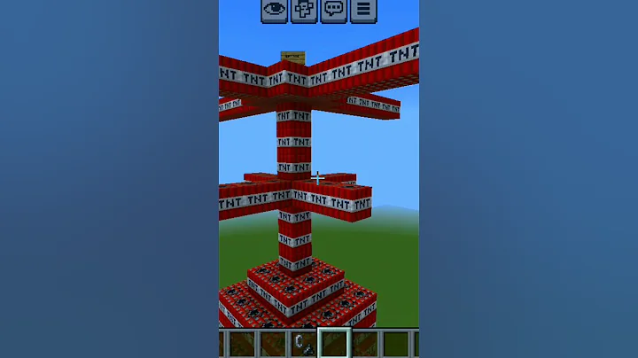 Minecraft TNT Run (Op ending) 98% 😨 #shorts #minecraft