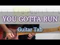 YOU GOTTA RUN - L'Arc〜en〜Ciel / Guitar Tab