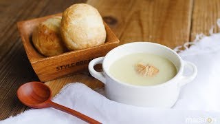 【365日のパンとスープ】さつまいものポタージュのレシピ 作り方