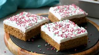 Gingerbread Sugar Cookie Bars
