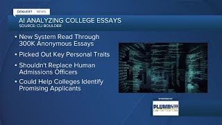 Researchers at CU Boulder say AI can help college admissions