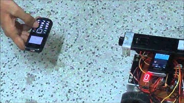 DTMF - Cell Phone Automation Robot