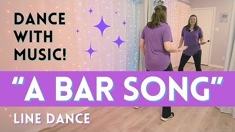 LINE DANCE "A Bar Song (Tipsy)" | Choreography by Ben Murphy | Line Dancing for Beginners