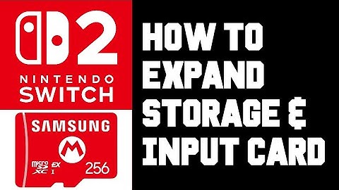 Nintendo Switch 2 How To Insert MicroSD Express Card & Expand System Memory Complete Guide