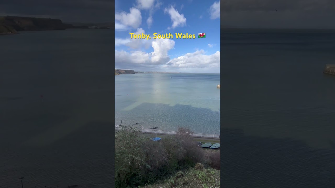 Beautiful Tenby in Wales 🏴󠁧󠁢󠁷󠁬󠁳󠁿 