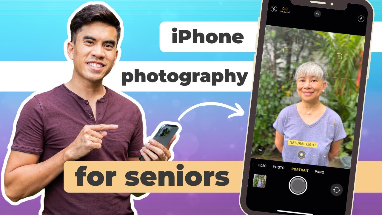 5 Easy iPhone Photography Tips for Seniors - YouTube