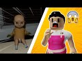 Doña Rosa cuida un bebé muy CREEPY |  Baby in Yellow Game | Mamá vs Roblox