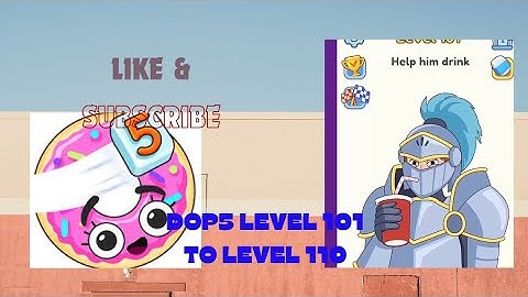 Dop5• level~101 to 110✓ Delete one part_#dop5 #viral #gaming #bestvideo #viralvideo #dopgamelevel