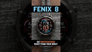 fenix® 8 | Revamped NOTIFICATIONS #garmin #fenix8