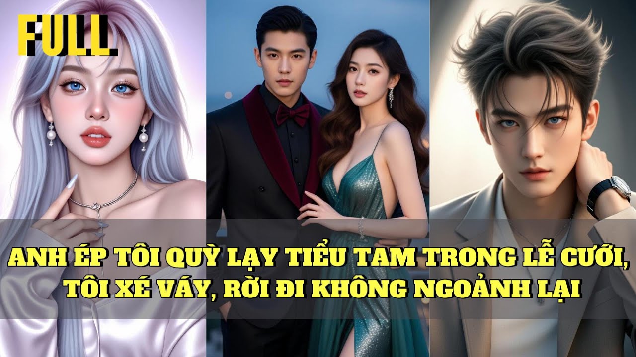 [FULL] ANH ÉP TÔI QUỲ LẠY TIỂU TAM TRONG LỄ CƯỚI, TÔI XÉ VÁY, RỜI ĐI KHÔNG NGOẢNH LẠI