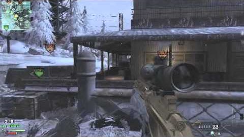 MW3 No scope across the map