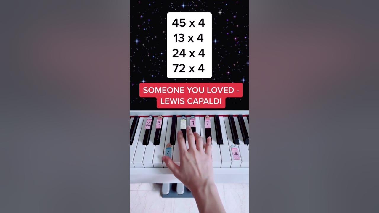 Someone You Loved - Lewis Capaldi (Piano Tutorial) #someoneyouloved #lewiscapaldi #easypiano