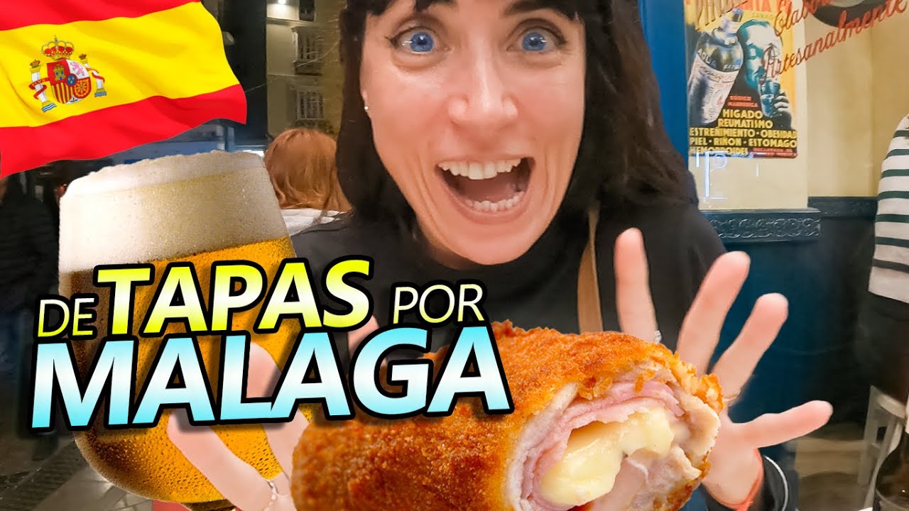Probamos MUCHAS TAPAS en MÁLAGA 🇪🇸 España | VUELTALMUN